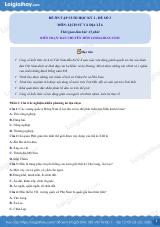 Đề thi học kì 2 Lịch sử và địa lí 6 KNTT - Đề số 3